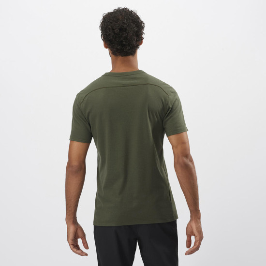 Salomon Ανδρική κοντομάνικη μπλούζα Apparel Essential Solid Tee Salomon Ανδρική κοντομάνικη μπλούζα Apparel Essential Solid Tee